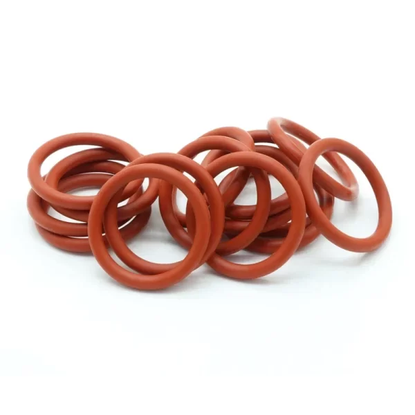 Red CS 5.7mm OD 40~175mm VMQ O Ring Rubber Gasket Food Grade Waterproof Sealing Washers Silicon o-rings Cooker Seal Gel Gaskets - Image 5