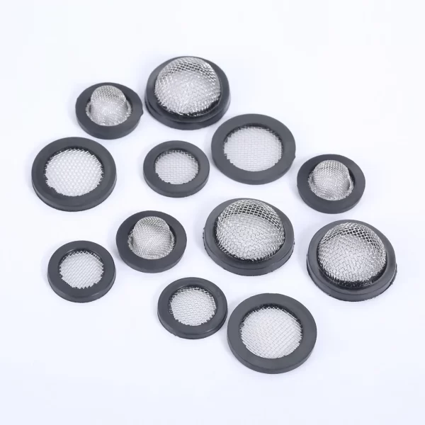 10Pcs 1/2" 3/4" O-Ring Seal Hose Gasket Rubber Washer with Net for Faucet Grommet Rubber Gasket Filter Washer Sink Strainer Tool - Image 3