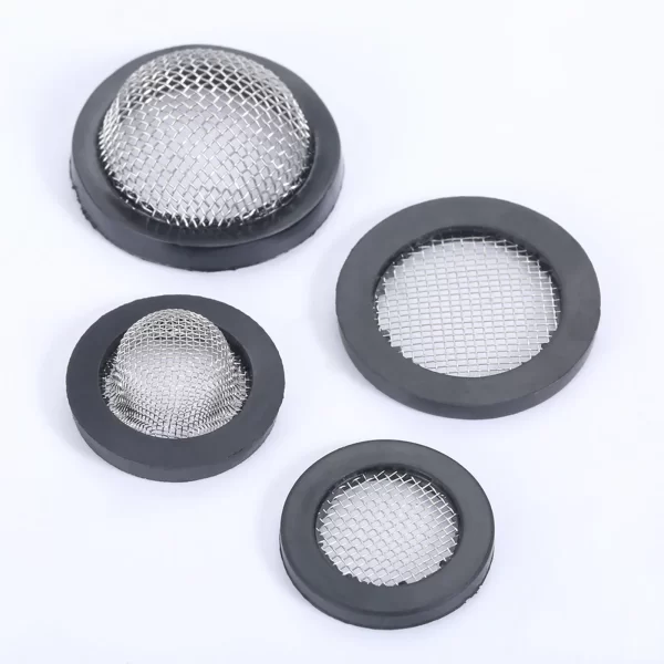10Pcs 1/2" 3/4" O-Ring Seal Hose Gasket Rubber Washer with Net for Faucet Grommet Rubber Gasket Filter Washer Sink Strainer Tool - Image 2