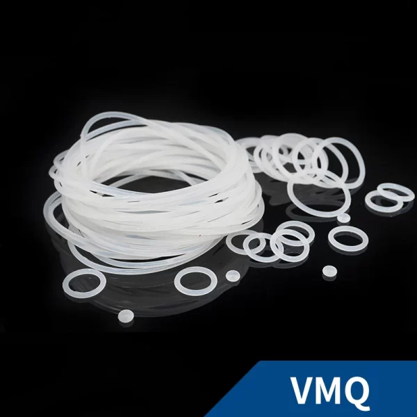 CS1.2mm White VMQ silicon Rubber O-rings Seals Gasket Washer temperature resistant Waterproof soft silicone ring - Image 4