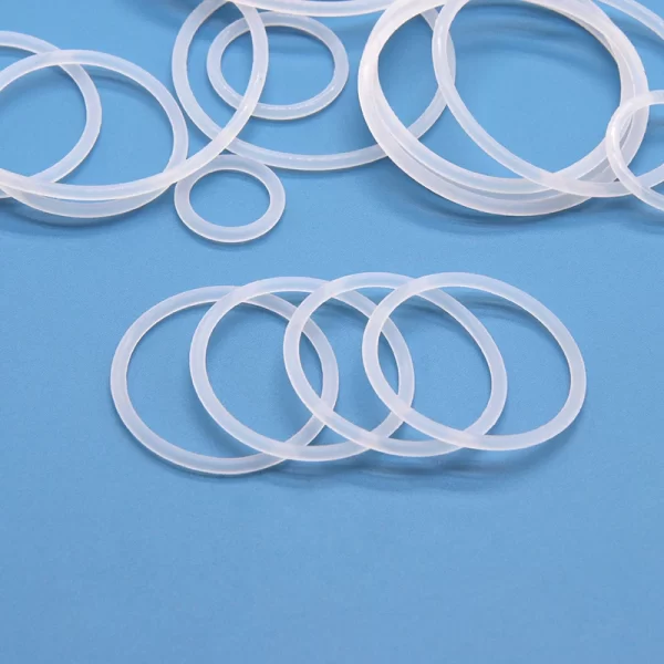 50pcs VMQ O Ring Thickness CS 2/3/3.5/4mm White Rubber Seal Rings OD 5-100mm Heat-Resistant Food Grade Silicone O-Ring - Image 5
