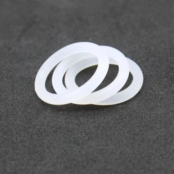 10/50pcs VMQ White Silicone Ring Gasket CS 2mm OD 5 ~ 80mm Food Grade Waterproof Washer Rubber silicone gasket rubber o-ring - Image 3