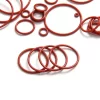 10/50pcs VMQ Silicone O-Ring CS 2mm OD 5mm ~ 100mm Red Food Grade Rubber Silicone Sealing Waterproof Insulated Gasket Washer - Image 4