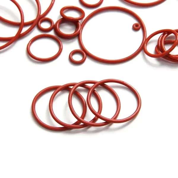 10/50pcs VMQ Silicone O-Ring CS 2mm OD 5mm ~ 100mm Red Food Grade Rubber Silicone Sealing Waterproof Insulated Gasket Washer - Image 4
