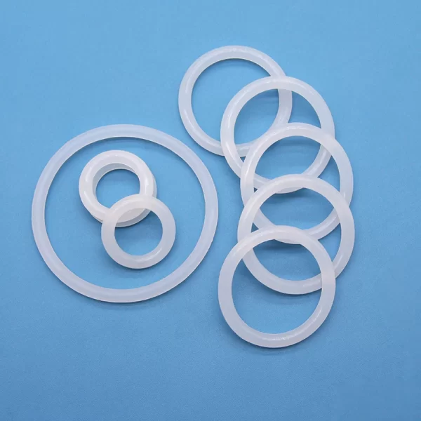 50pcs VMQ O Ring Thickness CS 2/3/3.5/4mm White Rubber Seal Rings OD 5-100mm Heat-Resistant Food Grade Silicone O-Ring - Image 4