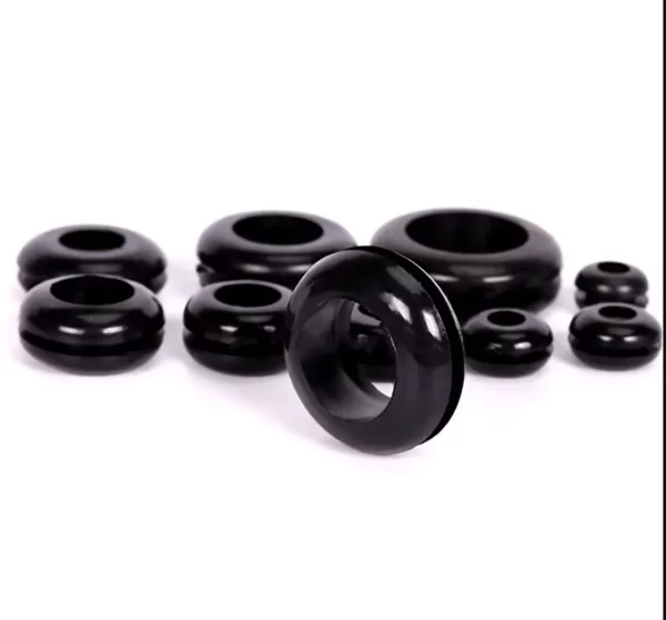 Blakc Rubber Grommet ID 3/4/5/6/7/8/10~22mm Seal Gasket Wire Cable Hole Double Sided Protective Coil O-rings