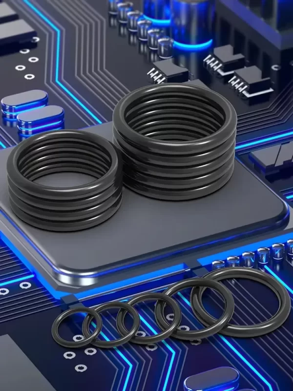 Thickness CS0.3/0.4/0.5/0.6/0.7/0.8mm OD1.3-81mm NBR rubber Nitrile O-ring sealing ring gasket grommet silicon ring - Image 4