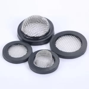 10Pcs 1/2" 3/4" O-Ring Seal Hose Gasket Rubber Washer with Net for Faucet Grommet Rubber Gasket Filter Washer Sink Strainer Tool