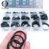 200pcs 15 Sizes O Rings Rubber O Ring Seal NBR Black Sealing O-rings Nitrile Washer Rubber o-ring set Assortment Kit Set Box-.- - Image 3