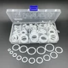 White Silicone O Ring Gasket VMQ CS 1.5/2/2.4/3.1mm Food Grade Insulate Waterproof High Temp Wear-Resistant Seal O-Ring Ring VMQ