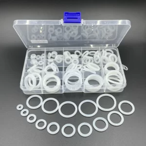 White Silicone O Ring Gasket VMQ CS 1.5/2/2.4/3.1mm Food Grade Insulate Waterproof High Temp Wear-Resistant Seal O-Ring Ring VMQ