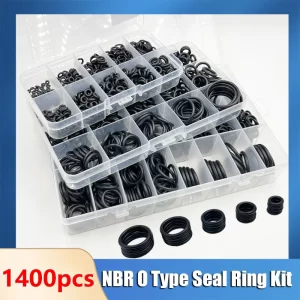 NBR Rubber O Ring Set Sealing Washer Black Nitrile Rubber O-Ring Seal Ring High Pressure Plumbing Gasket Oil Resistance Oring