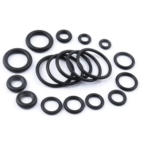 225 Pieces Rubber O Ring Assortment Kit Rubber O Ring Set Metric Rubber O Ring Washer Rubber R-Ring Sealing Gasket Washer - Image 2