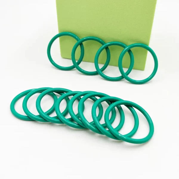 FKM O-ring Green Fluororubber Rubber Sealing Gasket O Ring CS1.5/2.0/2.4/3.1mm Oil Resistant Acid Alkali Resistant O-Ring Kit - Image 3