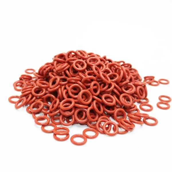 O Ring Food Grade Silicone Sealing Washer Red VMQ O-ring CS1/1.5/2/2.4/3.1mm plumbing Gasket Oil Resistant High Resistance Oring - Image 4