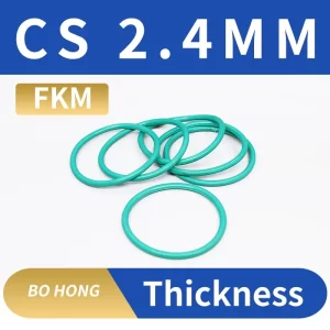 Thickness CS2.4mm Green FKM Fluorine Rubber O-rings Seals Gasket Washer temperature resistant wear-resistant oring