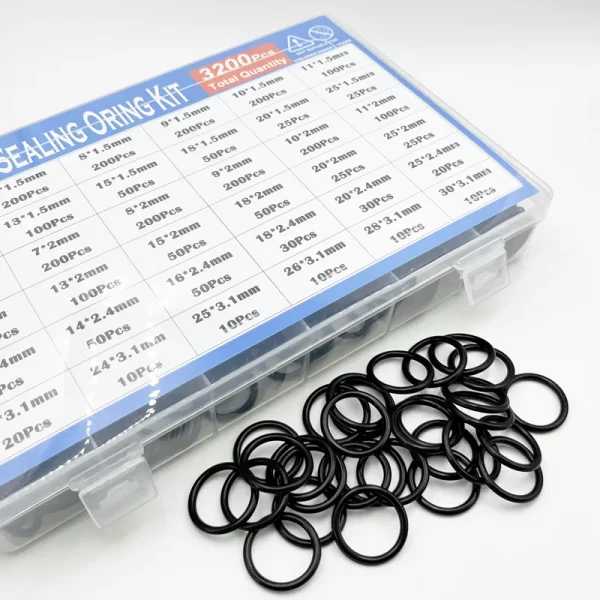 Black Nitrile O-ring Rubber Washer NBR O Ring Sealing Gasket Automobile Plumbing Faucet Water Repair Resist Oil High Pressure - Image 2