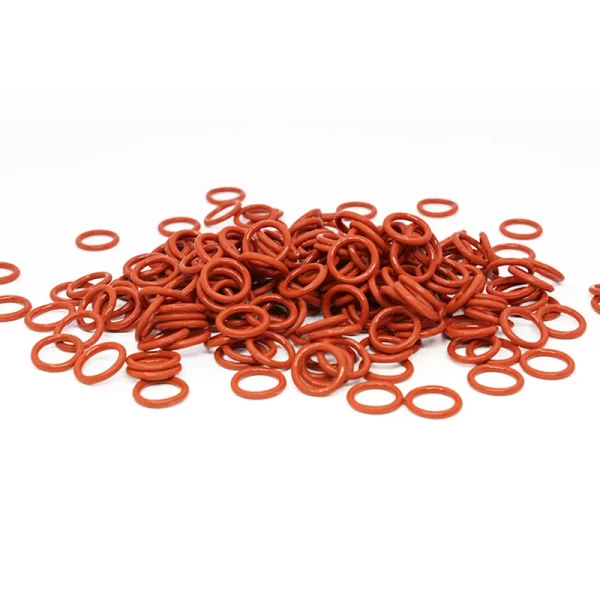 CS1.8mm Red VMQ Cross section silicone rubber thickness washer O-ring small batch wholesale silicon ring rubber ring - Image 4