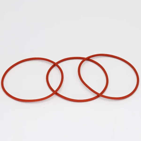 6pcs 100x5 100*5 105x5 105*5 110x5 110*5 (OD*Thickness) 5MM Food Grade Red Silicone Rubber Oil Seal O Ring O-Ring Gasket - Image 2