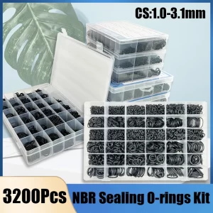 Black Nitrile O-ring Rubber Washer NBR O Ring Sealing Gasket Automobile Plumbing Faucet Water Repair Resist Oil High Pressure