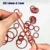 O Ring Gaskets Seal Silicone Red O-ring Sealing Kit Oil Resistant O-rings Rubber Oring High Temperature VMQ Washer CS1.0mm-3.1mm - Image 5
