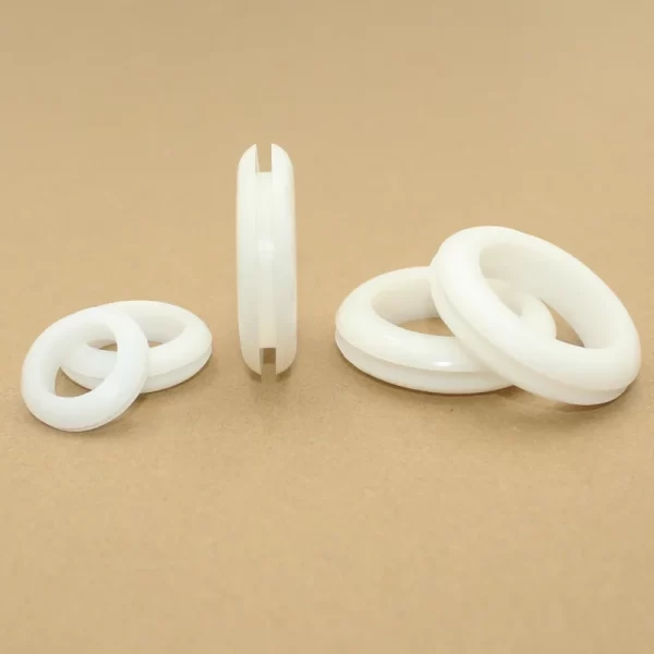 White O Ring Rubber Washer Seal Gasket Grommet Electrical Gasket O-Ring 30 45 60mm for Protect Wire Cable Hole Ring Shim Washer - Image 4