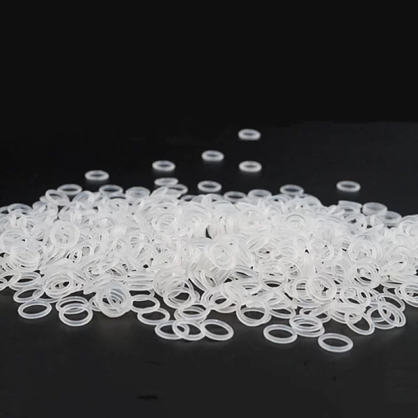 5~100Pcs VMQ White Food Grade Silicone Ring Gasket Thickness CS 1/1.5/2mm OD 3~90mm Waterproof Insulate Washer Rubber O-ring - Image 3
