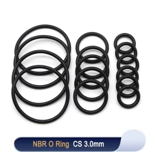 10/50Pcs NBR O Ring Nitrile Rubber Gasket Thickness CS 3mm OD 9~150mm Black Round O Type Corrosion Oil Resist Sealing Washer