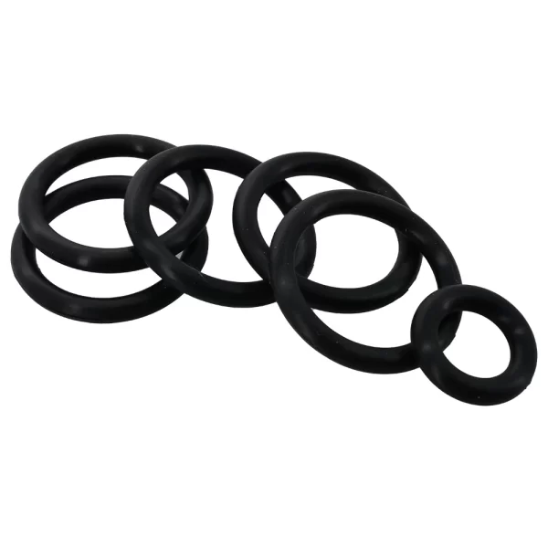 Black Rubber Silicone O Ring Set Seal Oring Gasket Washer NBR O-ring Silicon High Pressure Repair Oil Resist Band Sealing Ring - Image 5