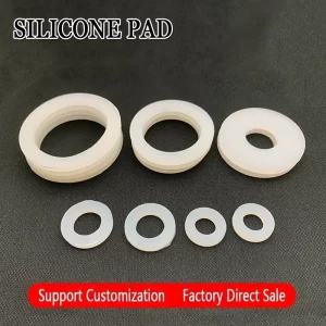 1/10pcs Thickness 2/3mm Silicone Gasket Flat Gasket O-Ring Seal Washer for Inner Diameter 5/6/8/11/14/20/24/32/42mm Pipe Fitting