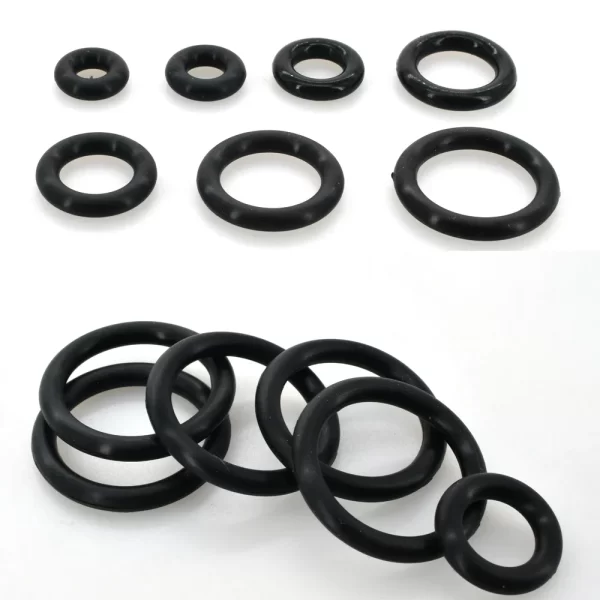 CS1mm 2mm 3mm 4mm Black O Ring Gasket Washers VMQ Food Grade O-ring Silicon Insulated Sealing Ring Thickness Rubber Silicone - Image 5
