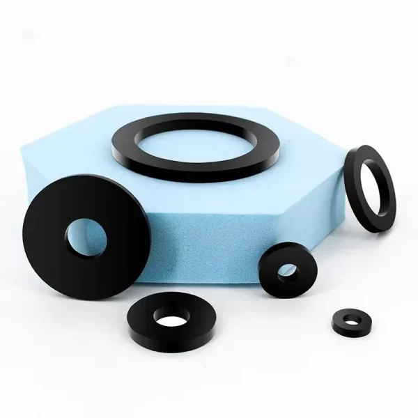 Rubber flat gasket H1mm H2.5mm H3mm gasket washer sealing gasket O-ring FKM rubber silicone fluororubber wholesale O-type - Image 2