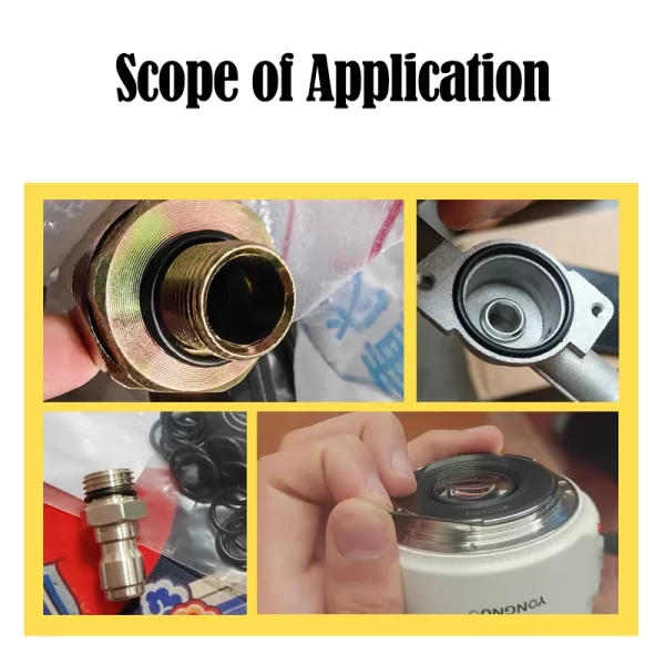 CS 1/1.5/2.0/2.4/3.1/4mm Rubber O Ring Sealing Washer NBR O-ring Car Faucet Plumbing Gasket Oil Resistant High Temperature Oring - Image 5