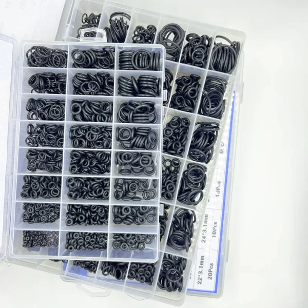 Nitrile O Ring Sealing Washer Universal Car Air Conditioning NBR Rubber Oring Plumbing Gaskets Oil Resistance High-temperature - Image 2
