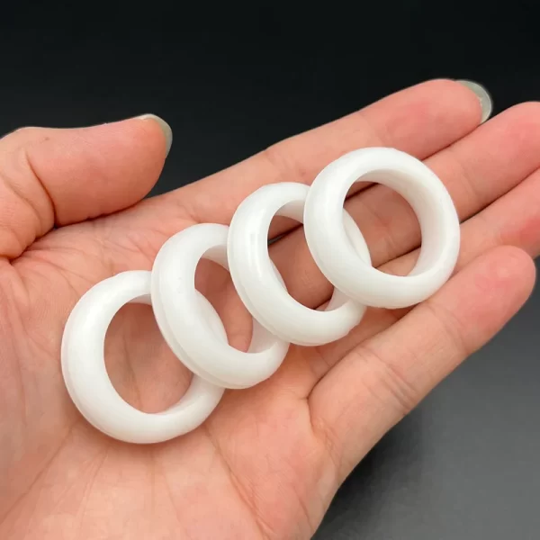 White O Ring Rubber Washer Seal Gasket Grommet Electrical Gasket O-Ring 30 45 60mm for Protect Wire Cable Hole Ring Shim Washer - Image 5
