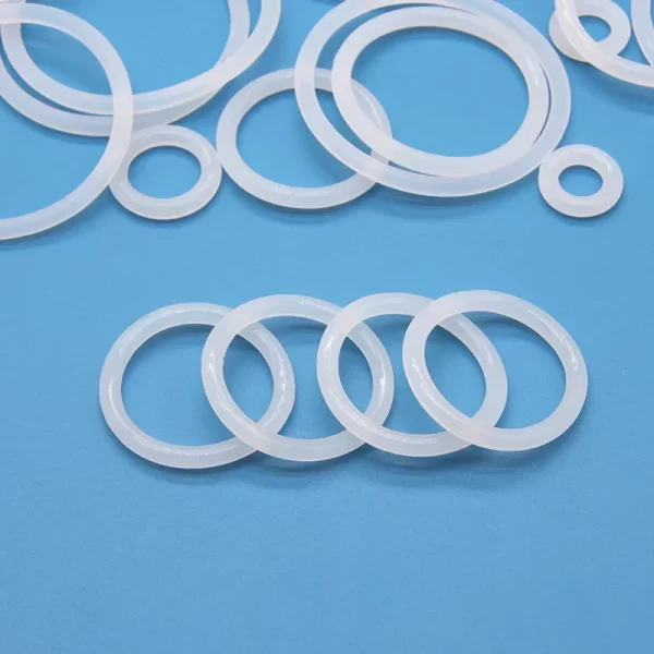 50pcs VMQ O Ring Thickness CS 2/3/3.5/4mm White Rubber Seal Rings OD 5-100mm Heat-Resistant Food Grade Silicone O-Ring - Image 6