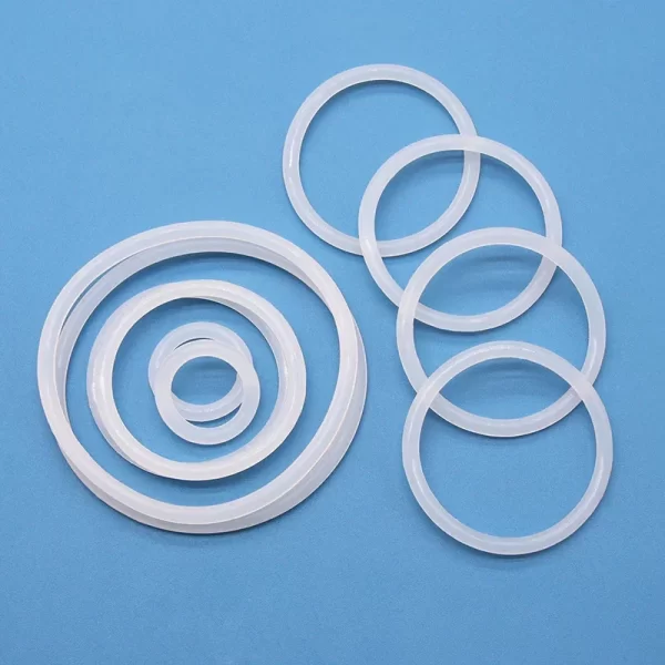 50pcs VMQ O Ring Thickness CS 2/3/3.5/4mm White Rubber Seal Rings OD 5-100mm Heat-Resistant Food Grade Silicone O-Ring - Image 5