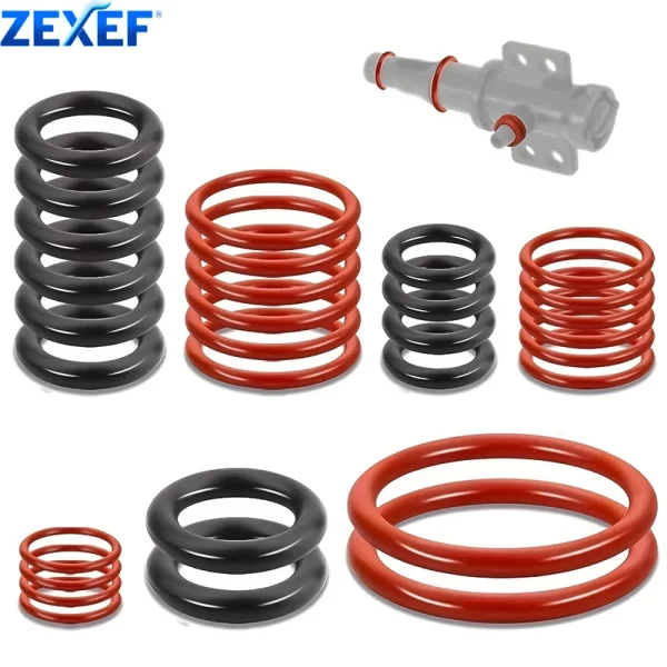 ZEXEF 50PCS Silicone O-Ring Seals Maintenance Set Compatible With Jura C D E F S X ENA GIGA Series Coffee Machines