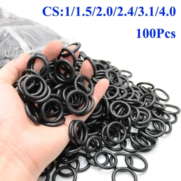High-Quality NBR Nitrile Rubber O-Ring Sealing Washer cs1/1.5mm/2mm/3mm/4mm Heat Resistant Plumbing Seal Gasket for Car Faucet - Image 3