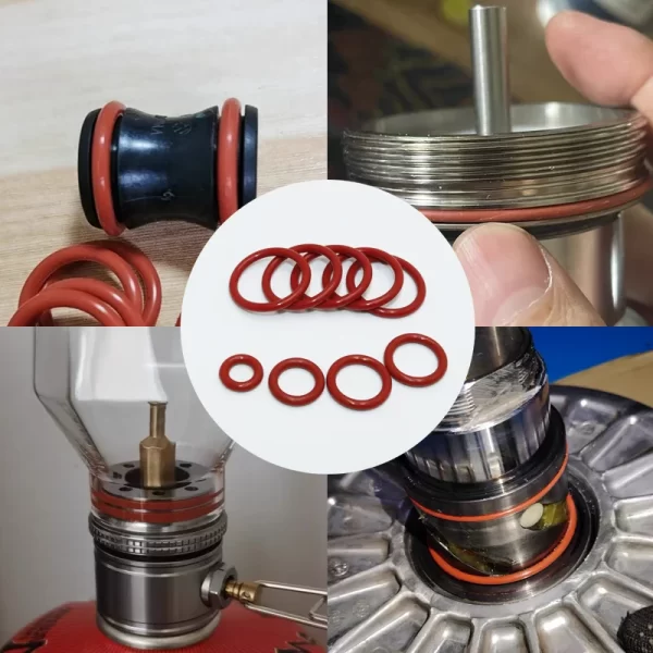 O Ring Silicone Gasket O-ring Sealing Oil Resistant Oring High Temperature CS 1/1.5/2/2.4/3.1 VMQ Washer for Car Faucet Plumbing - Image 6